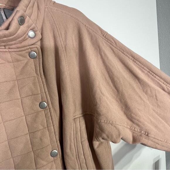 Free People Oversized Knit Quilted Jacket M/L NWT - Picture 9 of 13